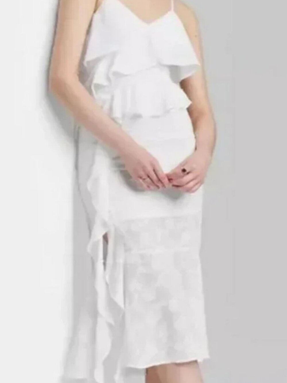 Women's Ruffle Midi Dress Wild Fable